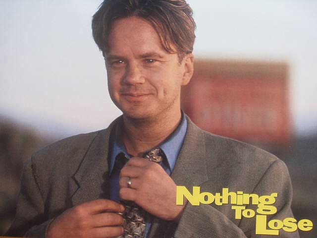 NOTHING TO LOSE: Lobby Card (Tim Robbins & Tie)