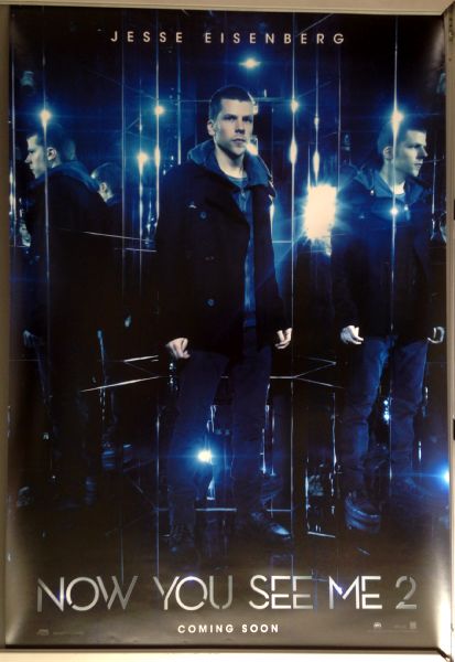 Cinema Poster: NOW YOU SEE ME 2 2016 (J. Daniel Atlas One Sheet) Jesse Eisenberg Cinema Poster: NOW YOU SEE ME 2 2016 (J. Daniel Atlas One Sheet) Jesse Eisenberg