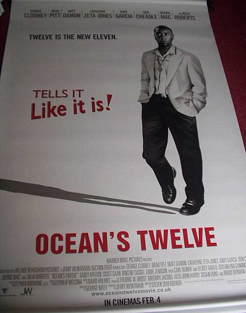OCEAN'S TWELVE: Don Cheadle Cinema Banner