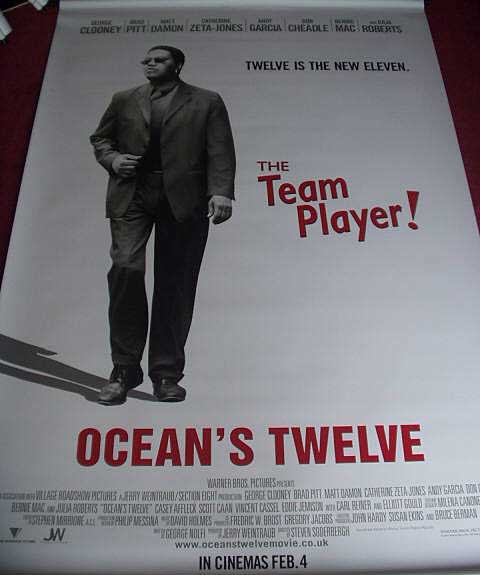 OCEAN'S TWELVE: Bernie Mac Cinema Banner OCEAN'S TWELVE: Bernie Mac Cinema Banner
