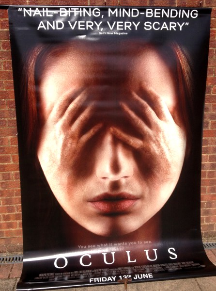 Cinema Banner: OCULUS 2014 (Quad) Karen Gillan Brenton Thwaites Katee Sackhoff