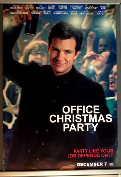 Cinema Poster: OFFICE CHRISTMAS PARTY 2016 (JB One Sheet) Jennifer Aniston Jason Bateman Cinema Poster: OFFICE CHRISTMAS PARTY 2016 (JB One Sheet) Jennifer Aniston Jason Bateman