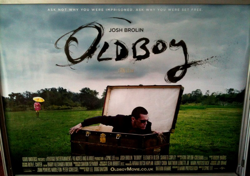OLDBOY: 2014 Remake UK Quad Film Poster OLDBOY: 2014 Remake UK Quad Film Poster