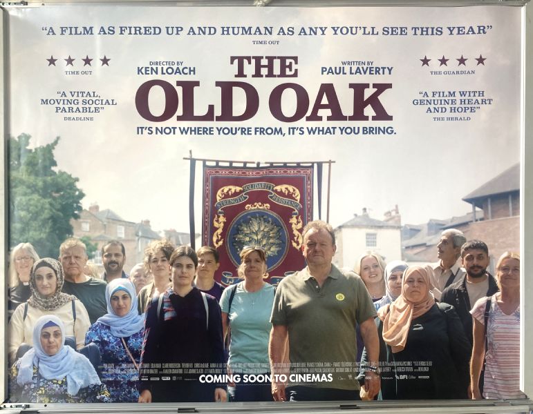 Cinema Poster: OLD OAK, THE 2023 (Quad) Ken Loach Dave Turner Ebla Mari Cinema Poster: OLD OAK, THE 2023 (Quad) Ken Loach Dave Turner Ebla Mari