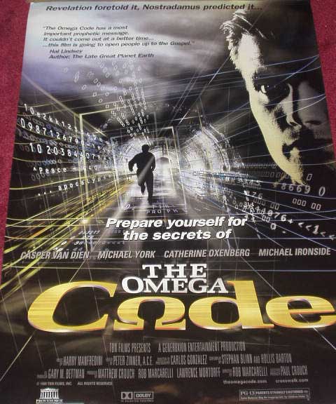 OMEGA CODE, THE: Main One Sheet Film Poster