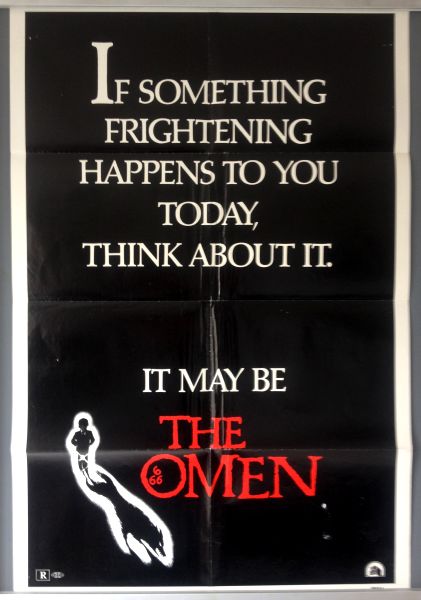 Cinema Poster: OMEN, THE 1976 (US One Sheet) Gregory Peck Lee Remick