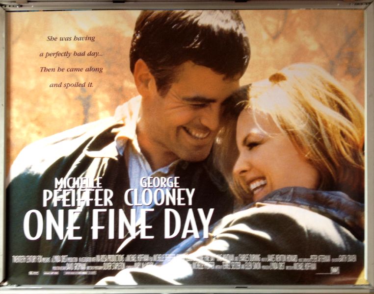 ONE FINE DAY: Main UK Quad Film Poster