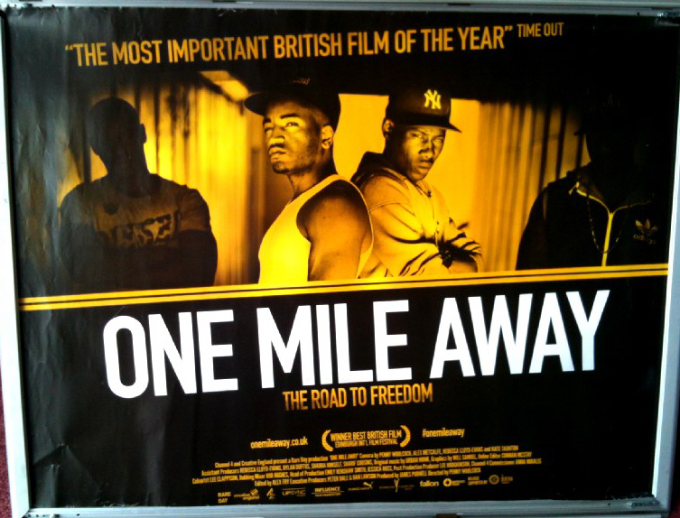 Cinema Poster: ONE MILE AWAY THE ROAD TO FREEDOM 2013 (Quad) Penny Woolcock Cinema Poster: ONE MILE AWAY THE ROAD TO FREEDOM 2013 (Quad) Penny Woolcock