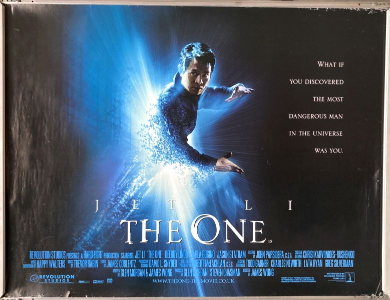 Cnema Poster: ONE, THE 2001 (Quad) Jet Li Carla Gugino Jason Statham