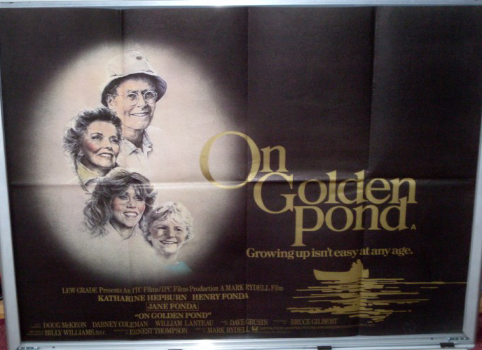 ON GOLDEN POND: UK Quad Film Poster