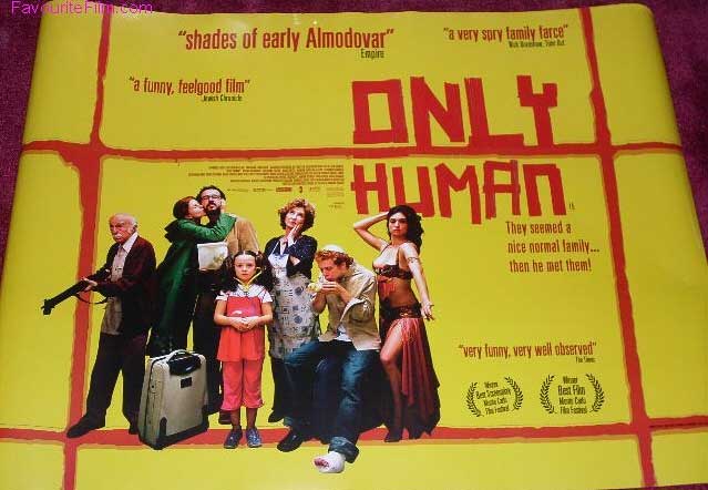 ONLY HUMAN: Main UK Quad Film Poster