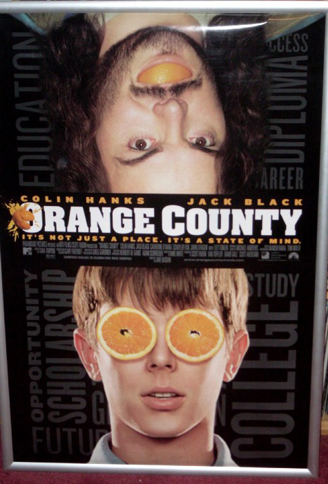 ORANGE COUNTY: One Sheet Film Poster ORANGE COUNTY: One Sheet Film Poster
