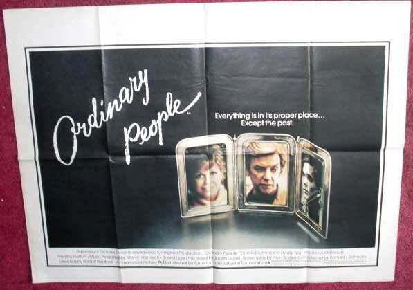 ORDINARY PEOPLE: UK Quad Film Poster ORDINARY PEOPLE: UK Quad Film Poster