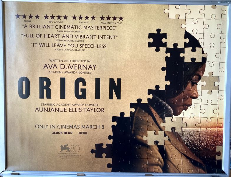 Cinema Poster: ORIGIN 2023 (Quad) Aunjanue Ellis-Taylor Jon Bernthal Niecy Nash Cinema Poster: ORIGIN 2023 (Quad) Aunjanue Ellis-Taylor Jon Bernthal Niecy Nash