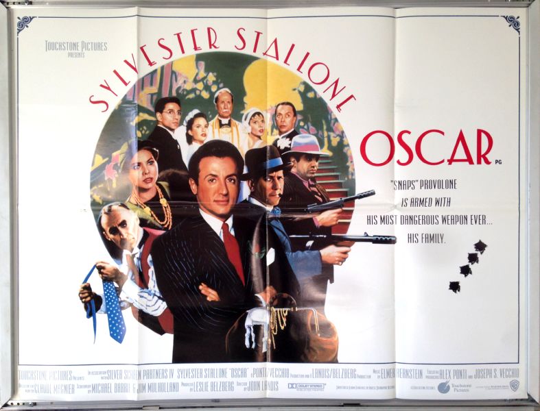 Cinema Poster: OSCAR 1991 (Quad) Sylvester Stallone Ornella Muti John Landis Cinema Poster: OSCAR 1991 (Quad) Sylvester Stallone Ornella Muti John Landis