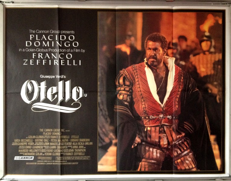 OTELLO: UK Quad Film Poster