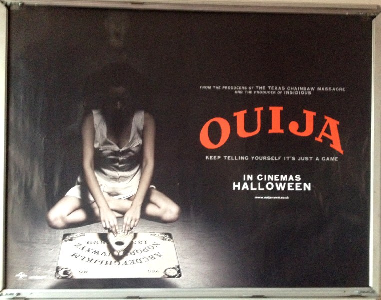 Cinema Poster: OUIJA 2014 (Advance Quad) Olivia Cooke Ana Coto Lin Shaye