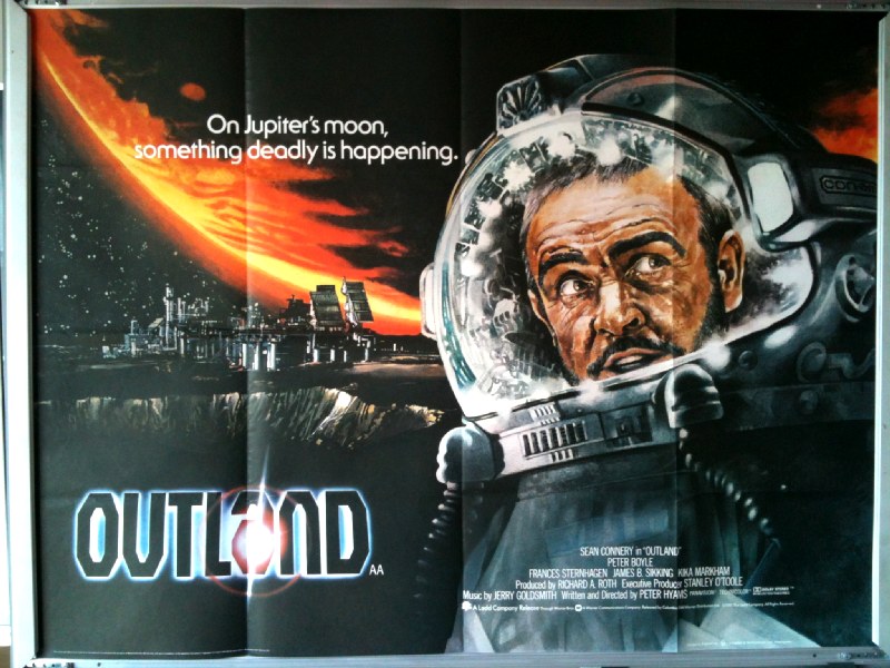 OUTLAND: Main UK Quad Film Poster
