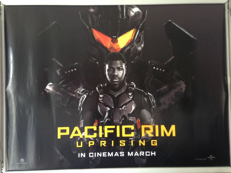 Cinema Poster: PACIFIC RIM UPRISING 2018 (John Boyega Quad) Scott Eastwood