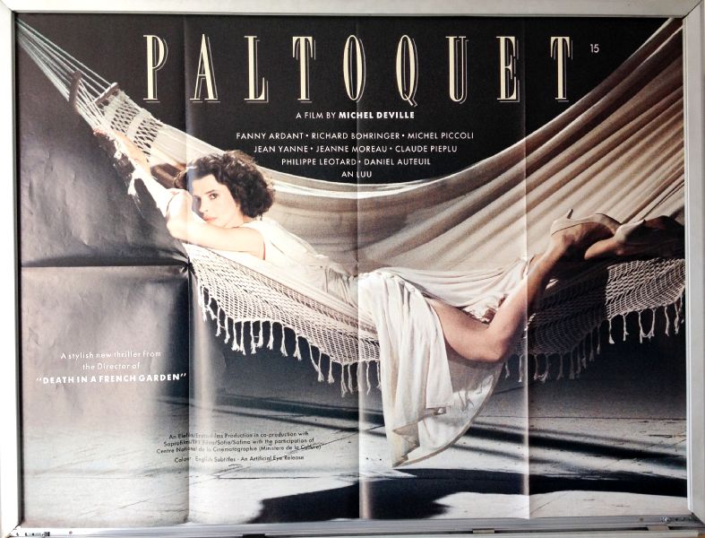 Cinema Poster: PALTOQUET 1987 (Quad) Fanny Ardant Daniel Auteuil