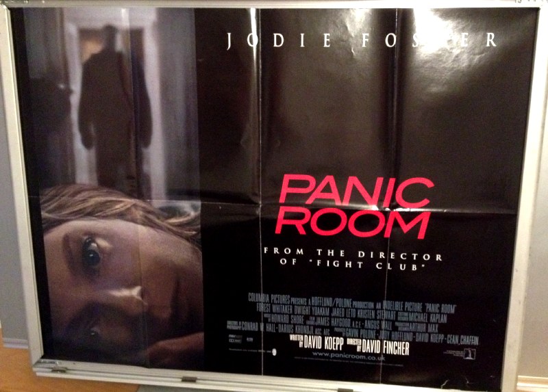 PANIC ROOM: Main UK Quad Film Poster