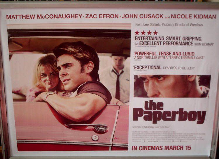 PAPERBOY, THE: UK Quad Film Poster PAPERBOY, THE: UK Quad Film Poster