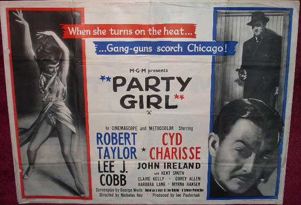 PARTY GIRL: Main UK Quad Film Poster PARTY GIRL: Main UK Quad Film Poster
