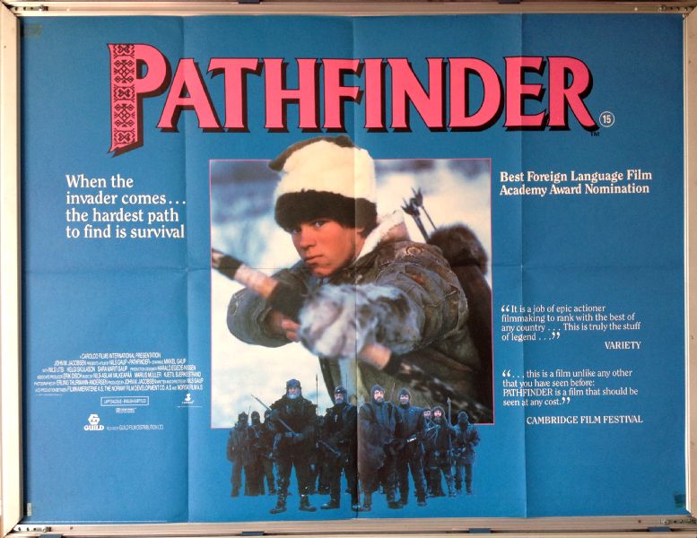 Cinema Poster: PATHFINDER aka Ofelas 1988 (Quad) Mikkel Gaup