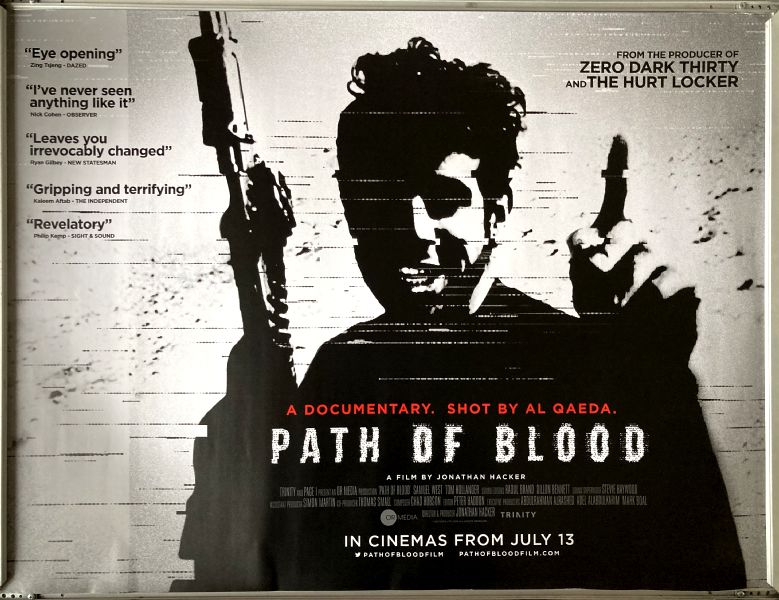Cinema Poster: PATH OF BLOOD 2018 (Quad) Samuel West Tom Hollander