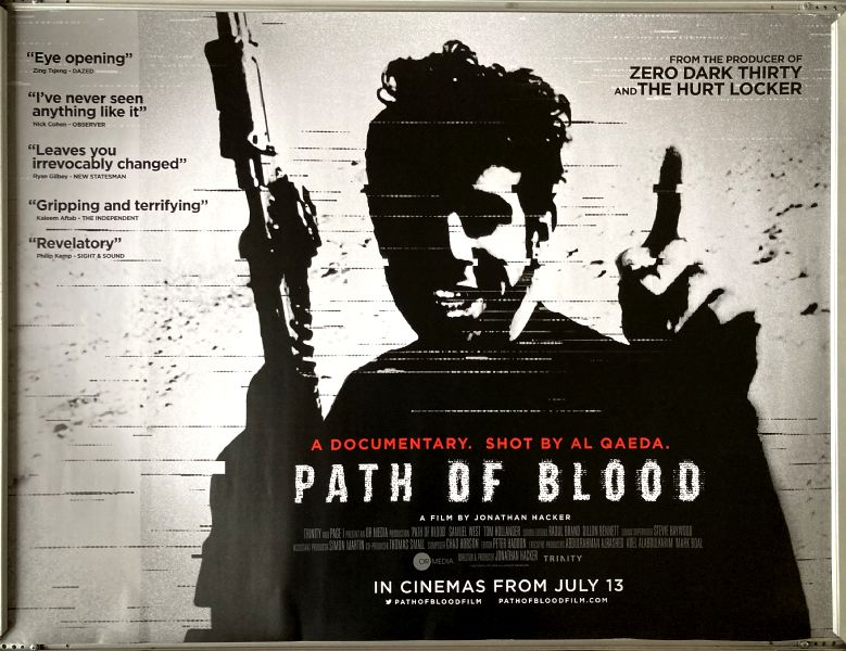 Cinema Poster: PATH OF BLOOD 2018 (Quad) Samuel West Tom Hollander Cinema Poster: PATH OF BLOOD 2018 (Quad) Samuel West Tom Hollander
