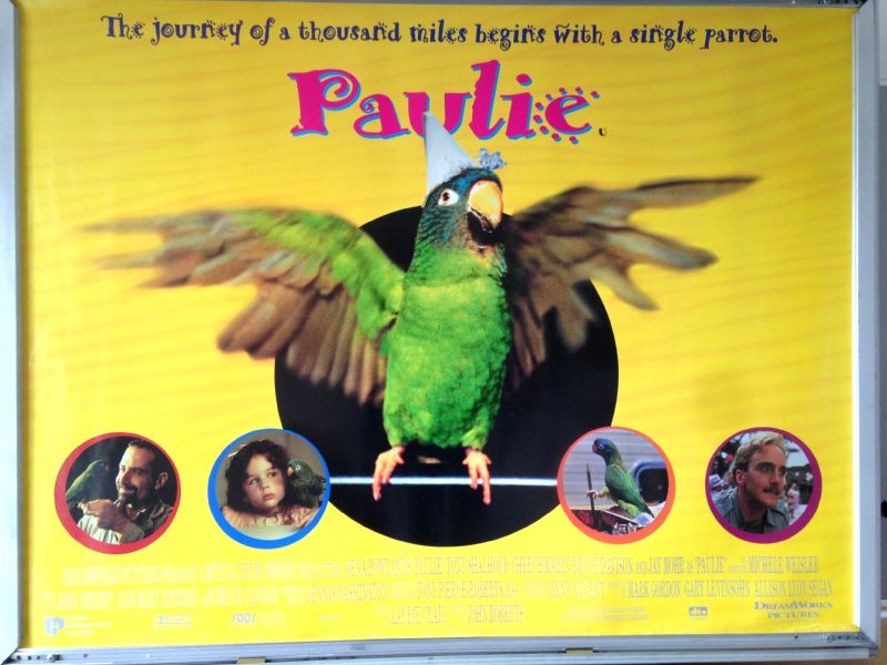 Cinema Poster: PAULIE 1998 (Quad) Gena Rowlands Tony Shalhoub Cinema Poster: PAULIE 1998 (Quad) Gena Rowlands Tony Shalhoub