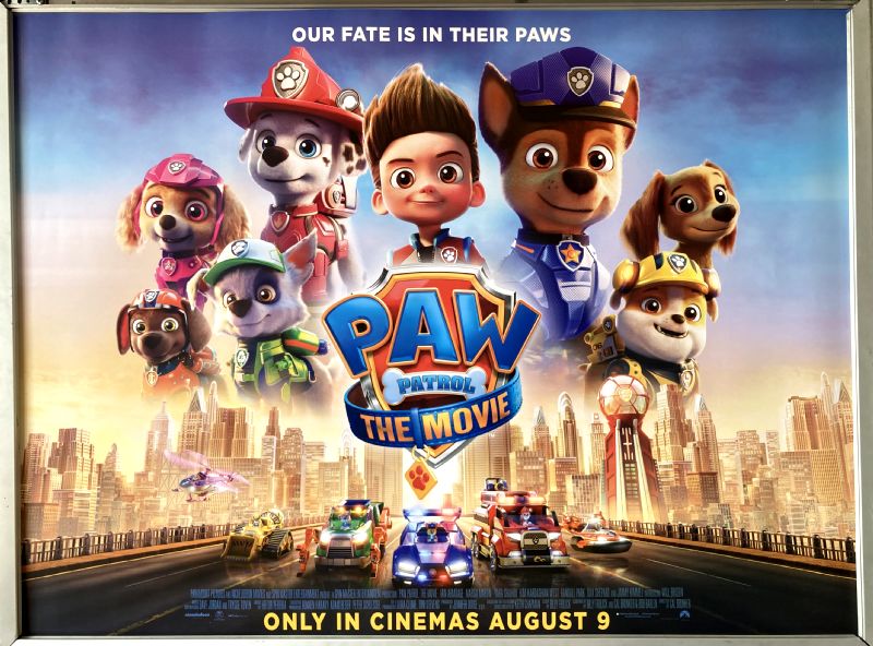 Cinema Poster: PAW PATROL THE MOVIE 2021 (Quad) Kim Kardashian Jimmy Kimmel Cinema Poster: PAW PATROL THE MOVIE 2021 (Quad) Kim Kardashian Jimmy Kimmel