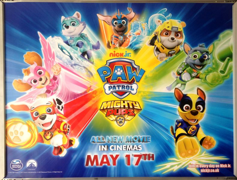 Cinema Poster: PAW PATROL MIGHTY PUPS 2019 (Quad) Devan Cohen Cinema Poster: PAW PATROL MIGHTY PUPS 2019 (Quad) Devan Cohen