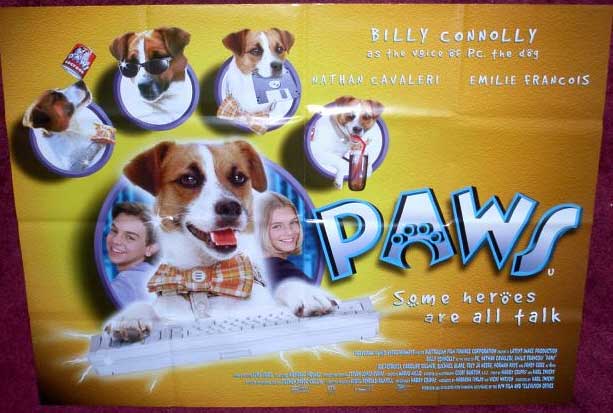 PAWS: UK Quad Film Poster PAWS: UK Quad Film Poster