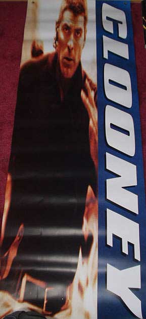 PEACEMAKER, THE: George Clooney Cinema Banner PEACEMAKER, THE: George Clooney Cinema Banner