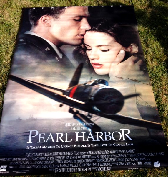 Cinema Banner: PEARL HARBOR 2001 (Main) Ben Affleck Kate Beckinsale Jon Voight Cinema Banner: PEARL HARBOR 2001 (Main) Ben Affleck Kate Beckinsale Jon Voight