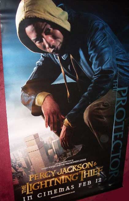 PERCY JACKSON & THE LIGHTNING THIEF: The Protector Cinema Banner PERCY JACKSON & THE LIGHTNING THIEF: The Protector Cinema Banner