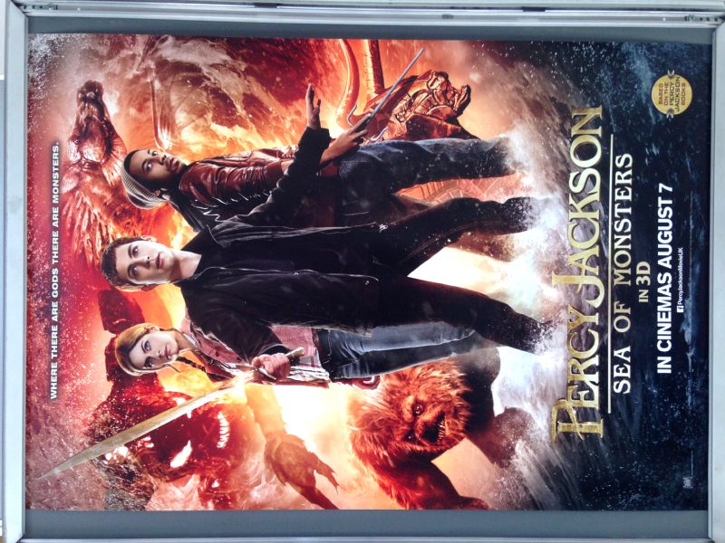 Cinema Poster: PERCY JACKSON SEA OF MONSTERS 2013 (Advance One Sheet) Cinema Poster: PERCY JACKSON SEA OF MONSTERS 2013 (Advance One Sheet)