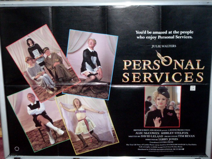 PERSONAL SERVICES: Quad Film Poster PERSONAL SERVICES: Quad Film Poster