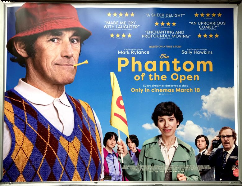 Cinema Poster: PHANTOM OF THE OPEN, THE 2022 (Quad) Mark Rylance Sally Hawkins