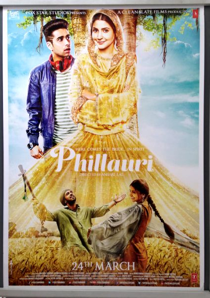 Cinema Poster: PHILLAURI 2017 (Tree One Sheet) Anushka Sharma Diljit Dosanjh