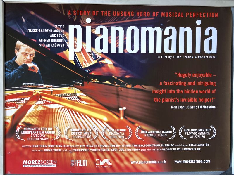 Cinema Poster: PIANOMANIA 2007 (Quad) Stephan Knüpfer Pierre-Laurent Aimard Láng Lang Cinema Poster: PIANOMANIA 2007 (Quad) Stephan Knüpfer Pierre-Laurent Aimard Láng Lang