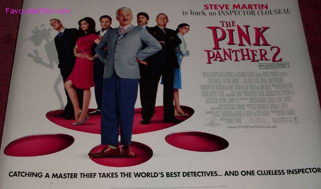 PINK PANTHER, THE 2: Main UK Quad Film Poster