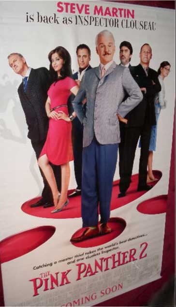 PINK PANTHER 2, THE: Cinema Banner PINK PANTHER 2, THE: Cinema Banner