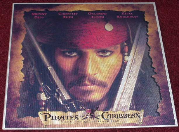 PIRATES OF THE CARIBBEAN CURSE OF THE BLACK PEARL: US Lenticular Promo Carder