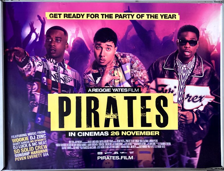 Cinema Poster: PIRATES 2021 (Quad) Elliot Edusah Jordan Peters Reda Elazouar  