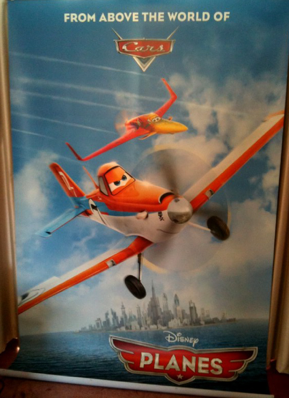 PLANES: Dusty Crophopper Cinema Banner