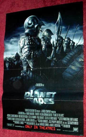 PLANET OF THE APES: Advance One Sheet Film Poster