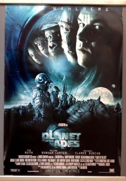 Cinema Poster: PLANET OF THE APES 2001 (Int. One Sheet C) Mark Wahlberg Tim Roth