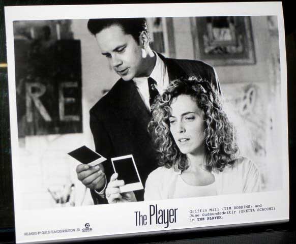 PLAYER, THE: Publicity Still Tim Robbins and Greta Scacchi 